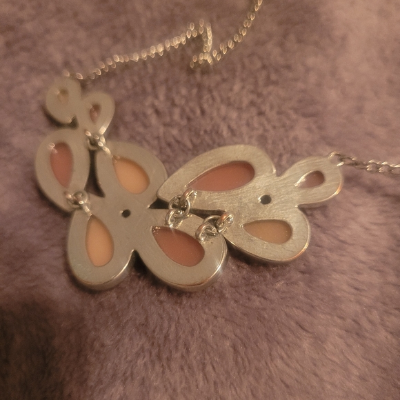 Peach gem necklace - Picture 3 of 5
